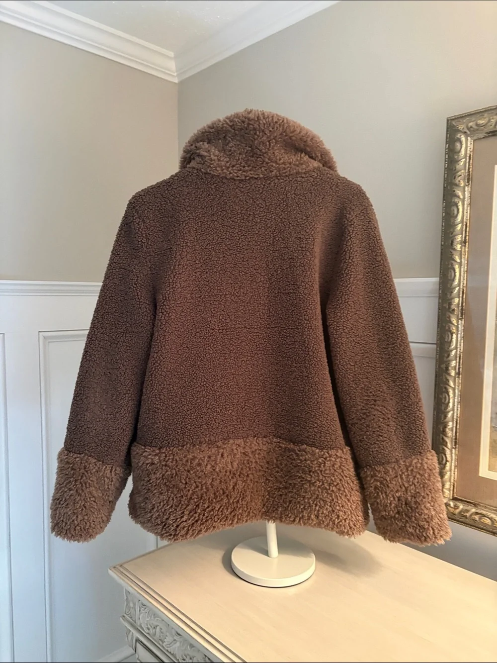 Tuckernuck Brown Sherpa Zip Jacket